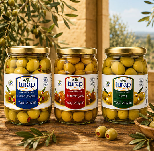 Akhisar Yeşil Zeytin (400 gr Cam)